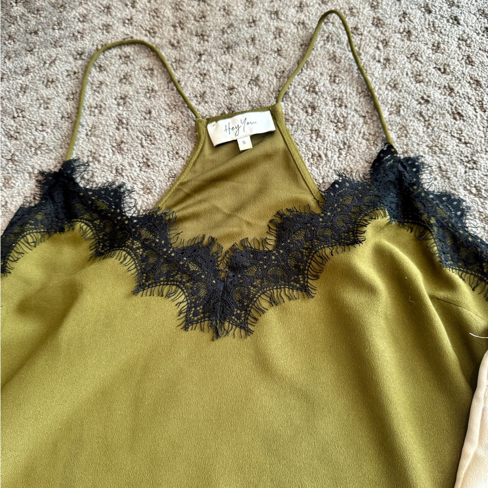 Hey You Racerback Cami/Tops - Picture 4 of 5